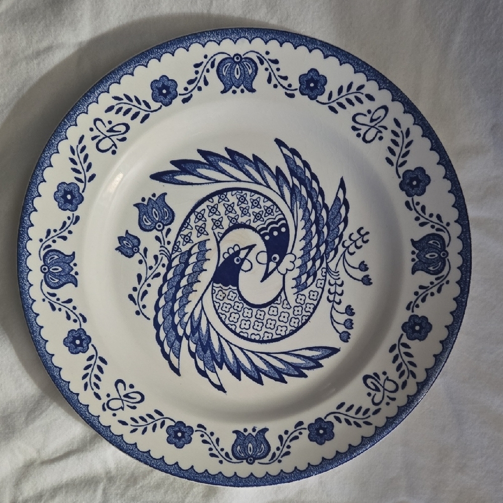 Mount Clemens Pottery, "Love Bird" Pattern, Vintage